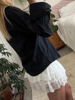 Printed Button-Down Long Sleeve Shirt