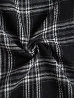 Relaxed Fit Plaid Pants