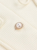 Bow Detail Cropped Outerwear