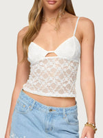Lace Adjustable Strap Cami