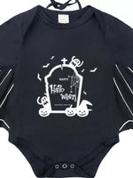 Children's Halloween Bat Bodysuit & Hat Costume Set