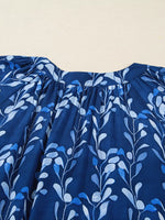 Botanical Print Button Up Shirt