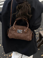 Vintage Top Handle Crossbody Bag