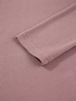 Ruched Front Long Sleeve T-Shirt