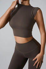 Mock Neck Active Tank
