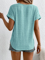 Round Neck Short Sleeve T-Shirt