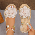 Flower Open Toe Sandals