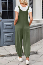 Lovelet Knotted Strap Overalls with Pockets