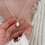 Pearl 925 Sterling Silver Necklace