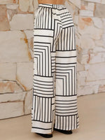 Button Down Half Sleeve Top and Pants Set