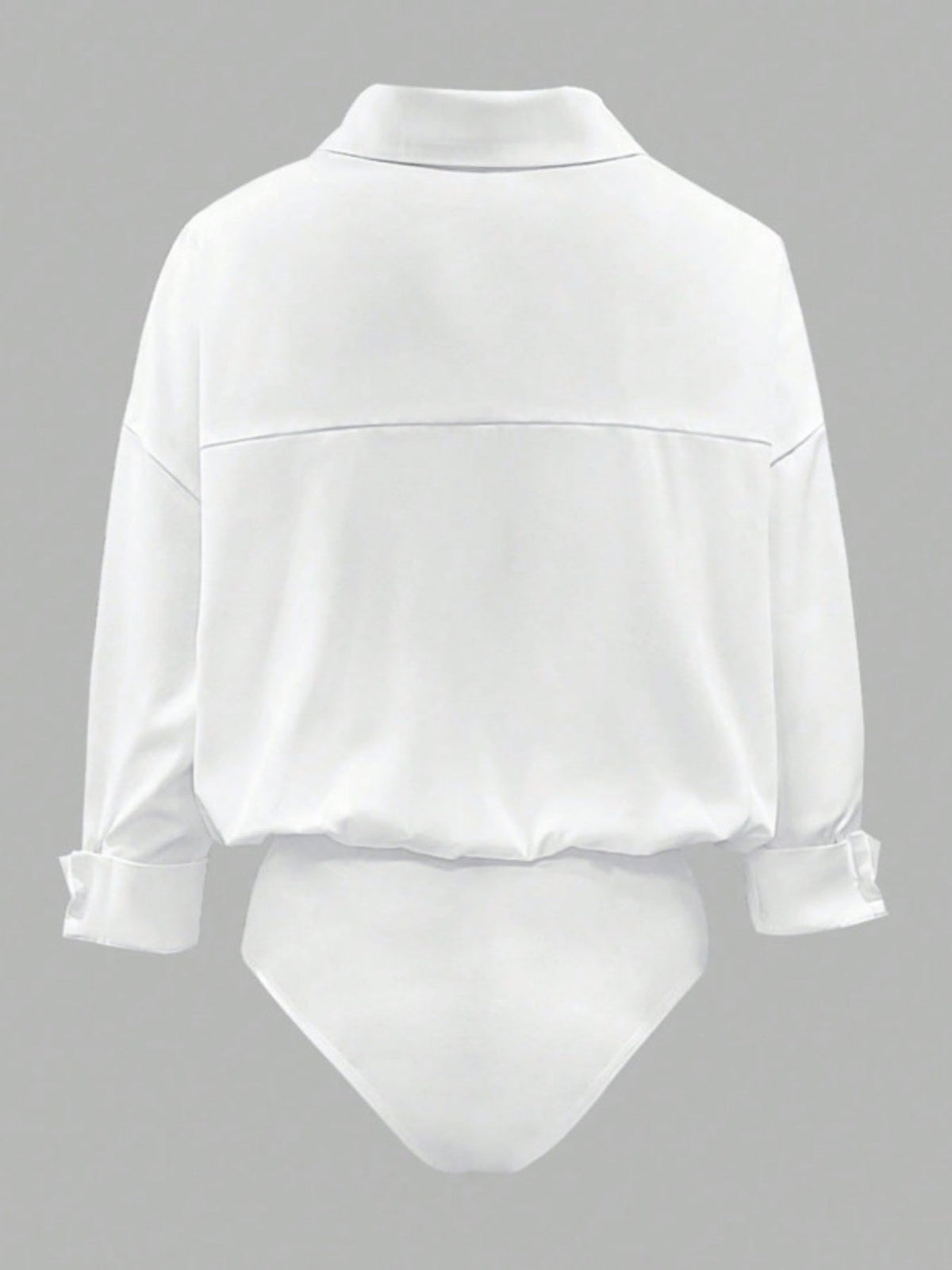Button-Down Long Sleeve Bodysuit