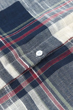 Plaid Button-Down Long Sleeve Shirt