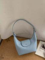 PU Leather Crescent Shoulder Bag