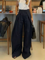 High-Waisted Wide-Leg Pants