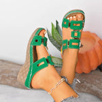 Open Toe Wedge Sandals