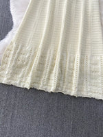 Textured Knit Sleeveless Midi Dress