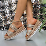 Open Toe Wedge Sandals