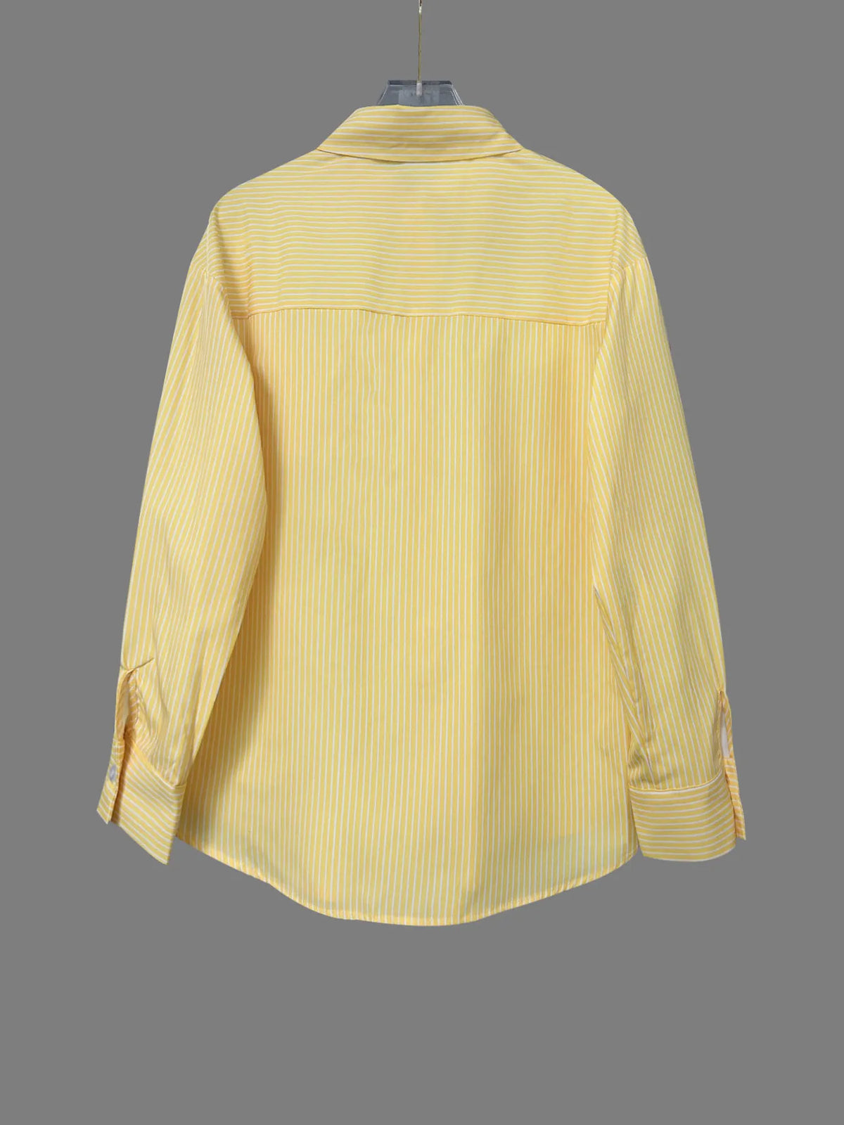 Striped Button-Down Shirt