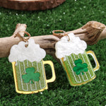 Lucky Clover Dangle Earrings