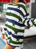 Stars and Stripes Long Sleeve Sweater