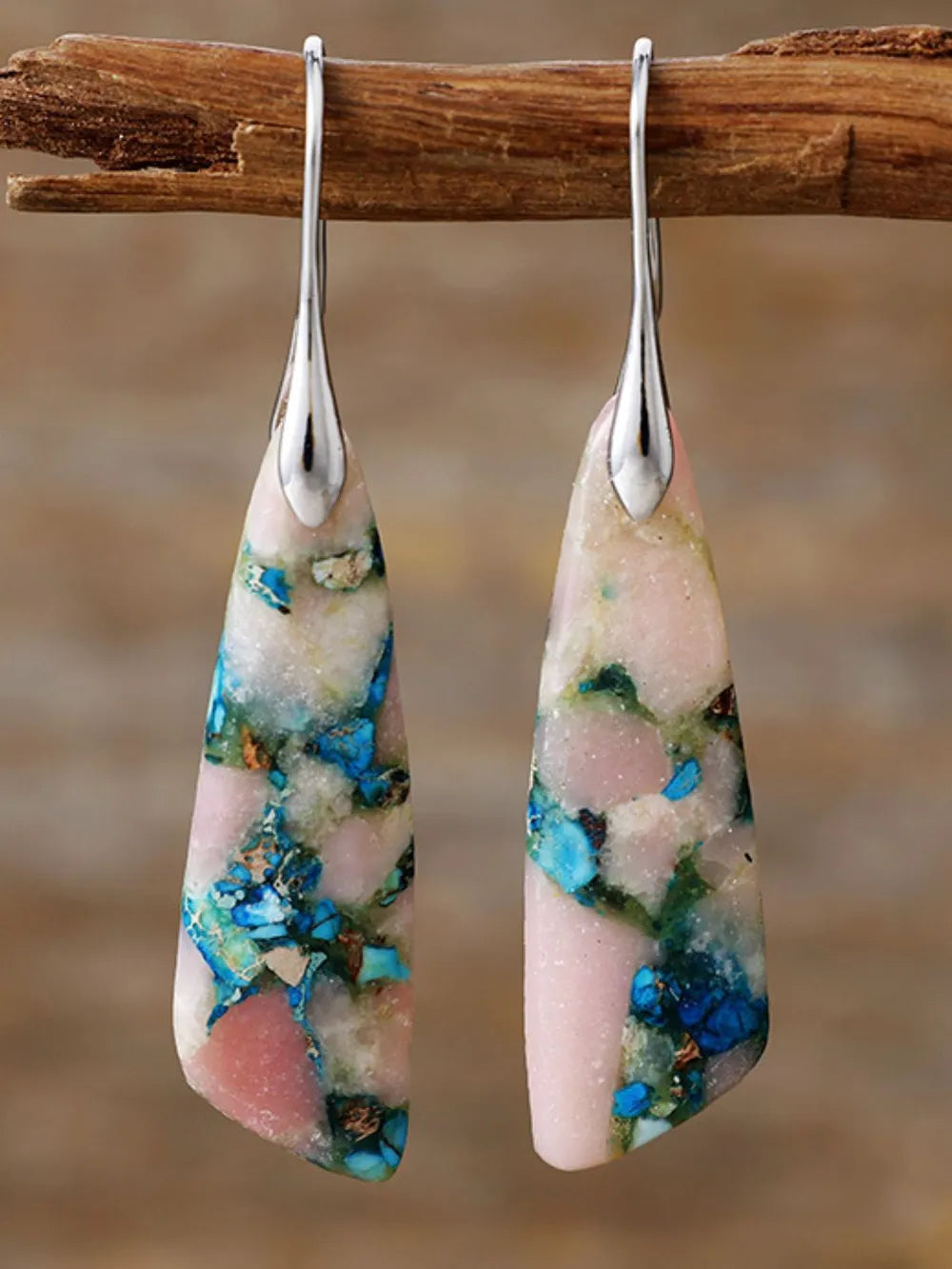 Geometrical Shape Dangle Earrings