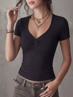 Slim-Fit V-Neck T-Shirt