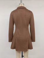 Johnny Collar Long Sleeve Dress
