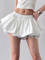 Elastic Waist Bubble Shorts