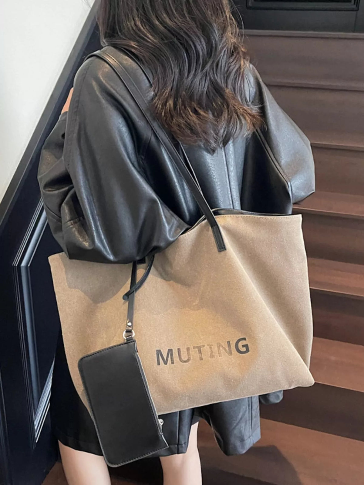 Casual Canvas Tote Shoulder Bag