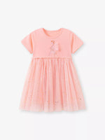 Children's Fairy Short Sleeve Tulle Dress