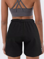 Tied High Waist Shorts