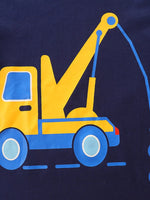 Children's Truck Graphic Long Sleeve T-Shirt