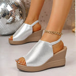 Open Toe Wedge Sandals