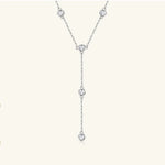 1.1 Carat Moissanite 925 Sterling Silver Necklace