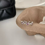 925 Sterling Silver Zircon Heart Ring