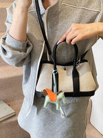 Contrast Crossbody Bag