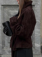 Tie Waist Vintage Style Jacket