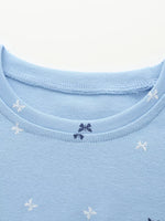 Children's Butterfly Round Neck Tulle Dress