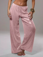 Sequin Wide Leg Pants