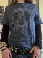 Skull Graphic Round Neck Long Sleeve T-Shirt