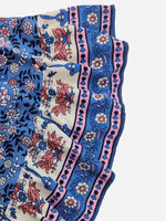 Plus Size Printed Surplice Half Sleeve Dress