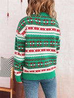 Round Neck Dropped Shoulder Sweater