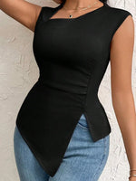 Slit Asymmetrical Tank Top
