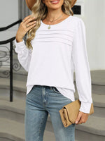 Long Sleeve Round Neck T-Shirt
