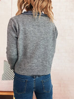 Button Up Long Sleeve Cardigan