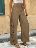 Casual Wide-Leg Pants