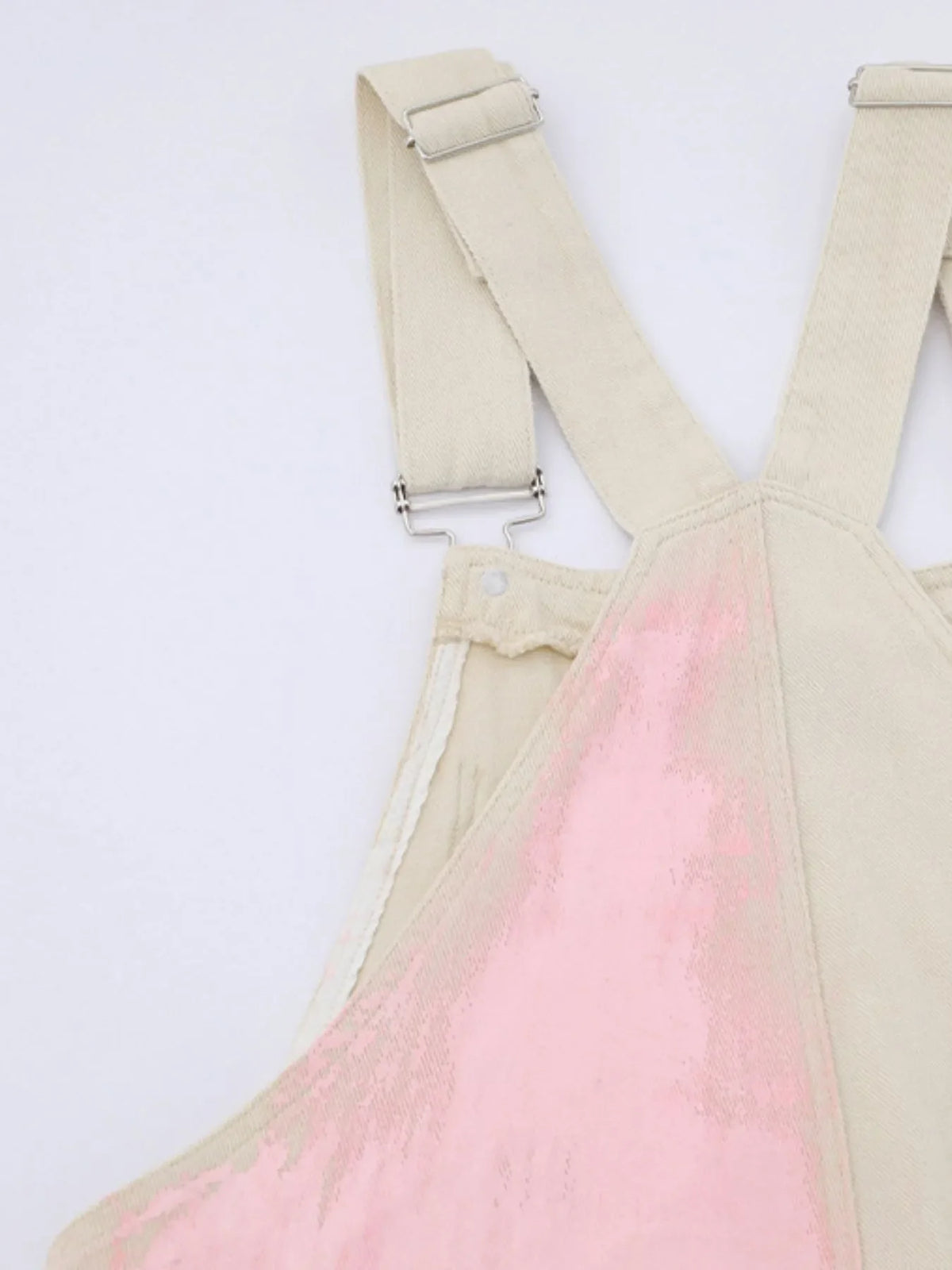 Colorful Wide Leg Overalls