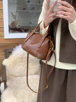 Vintage Leather Crossbody Bag