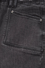High-Waisted Wide-Leg Vintage Wash Jeans