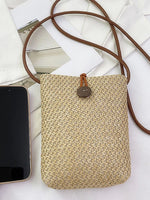 Straw Woven Crossbody Bag